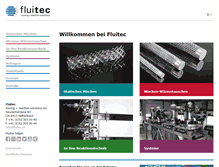 Tablet Screenshot of fluitec.ch