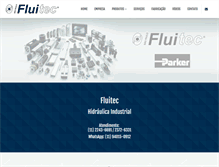 Tablet Screenshot of fluitec.com.br